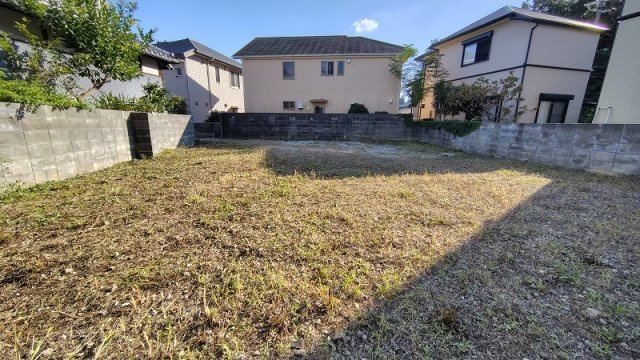 五月丘1丁目　建築条件無し土地の外観