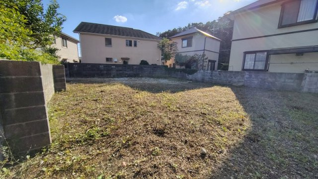 五月丘1丁目　建築条件無し土地の外観