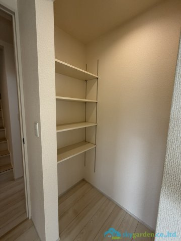 平塚市入野　新築戸建　全3棟3号棟の収納