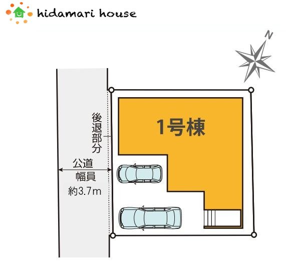 桶川市北12期　新築戸建　01の区画図