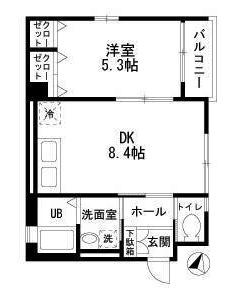 【間取り】 | ベルジュ田園調布　D棟