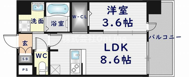 【間取り】 | ESTONE　HIGASHIOSAKA（エストワンヒガシオオサカ）