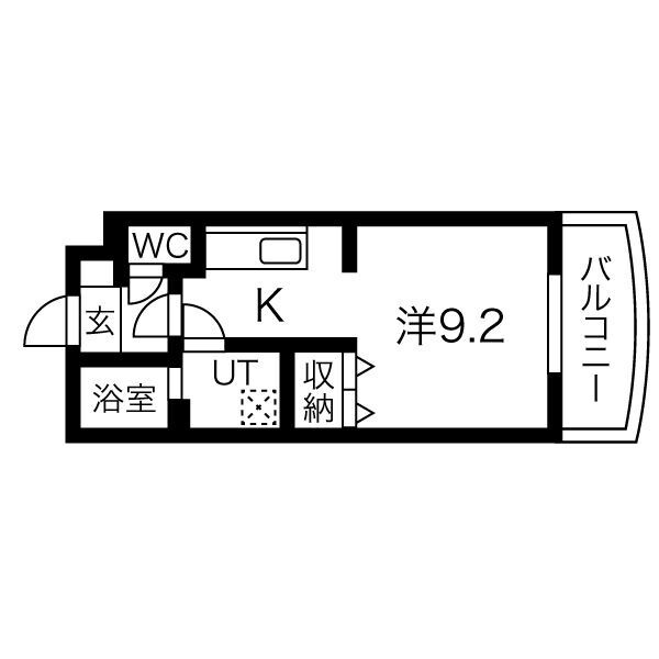 ハイトピア神戸北 Ⅰの間取り