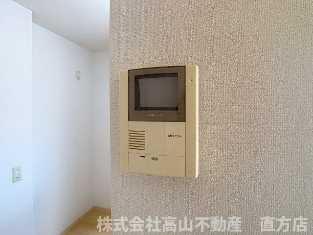 直方市大字頓野のアパートのセキュリティ