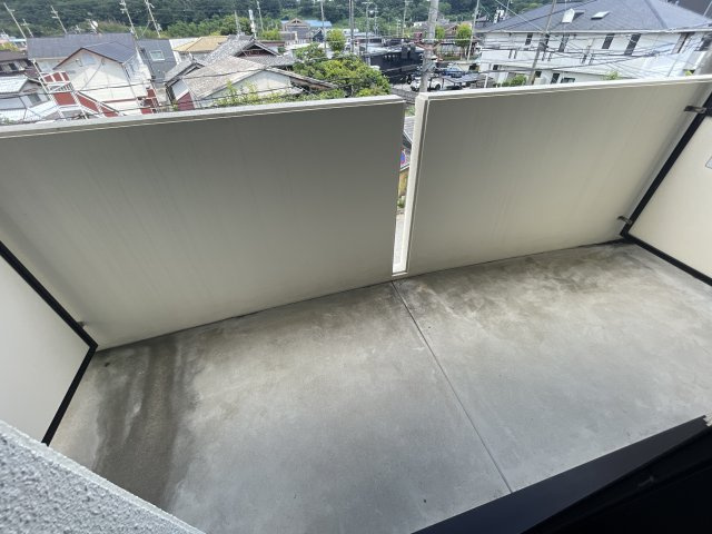 ハイトピア神戸北 Ⅰのバルコニー