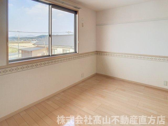 宮若市原田のアパートの寝室