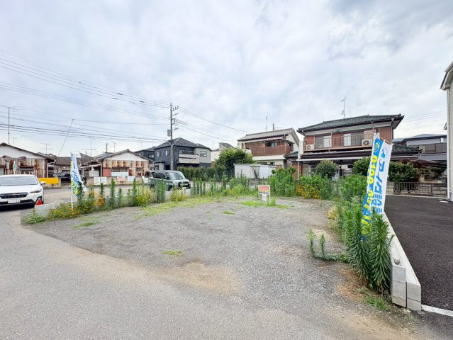 川越市寺尾　建築条件なし売地　東武東上線『新河岸駅』徒歩18分　【寺尾小学区】の外観