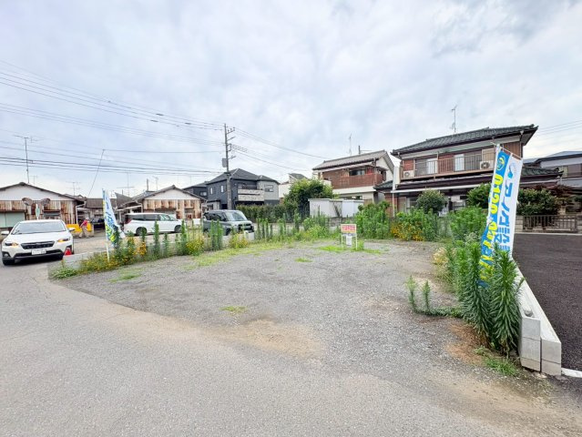 川越市寺尾　建築条件なし売地　東武東上線『新河岸駅』徒歩18分　【寺尾小学区】の外観