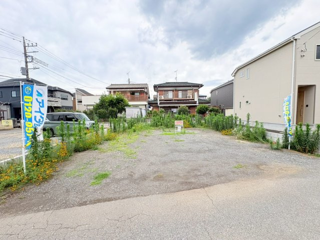 川越市寺尾　建築条件なし売地　東武東上線『新河岸駅』徒歩18分　【寺尾小学区】の外観