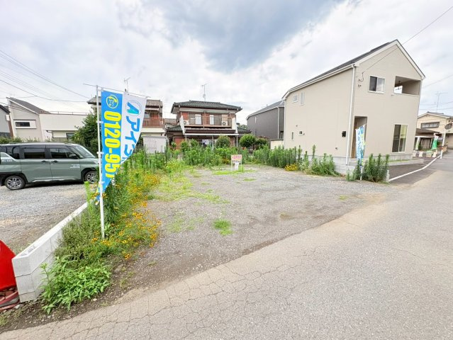 川越市寺尾　建築条件なし売地　東武東上線『新河岸駅』徒歩18分　【寺尾小学区】の外観