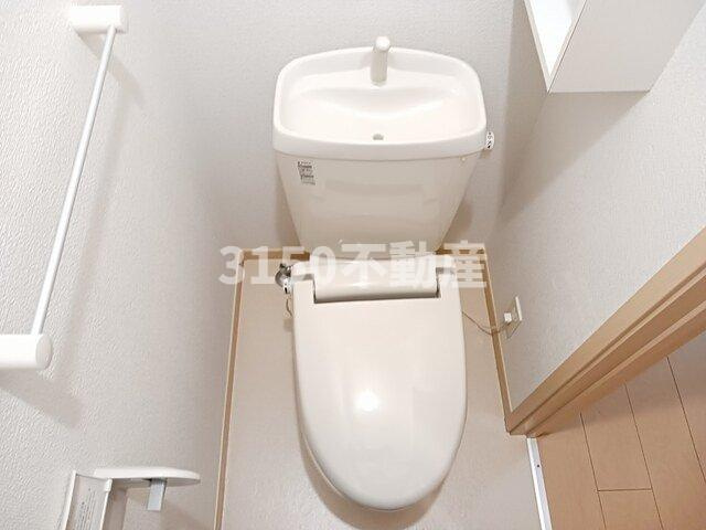 ウィンド・フィル　Ⅱ棟のトイレ|コンパクトで使いやすいトイレです