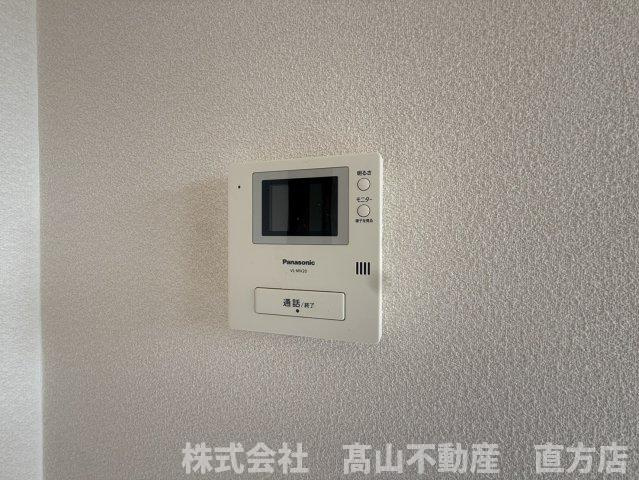 直方市大字感田のアパートのセキュリティ
