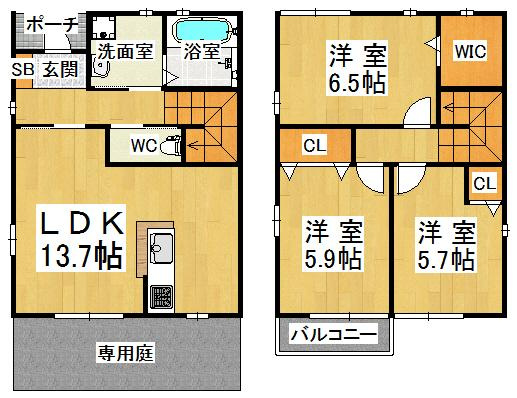 プロスペリテ丸塚　F棟