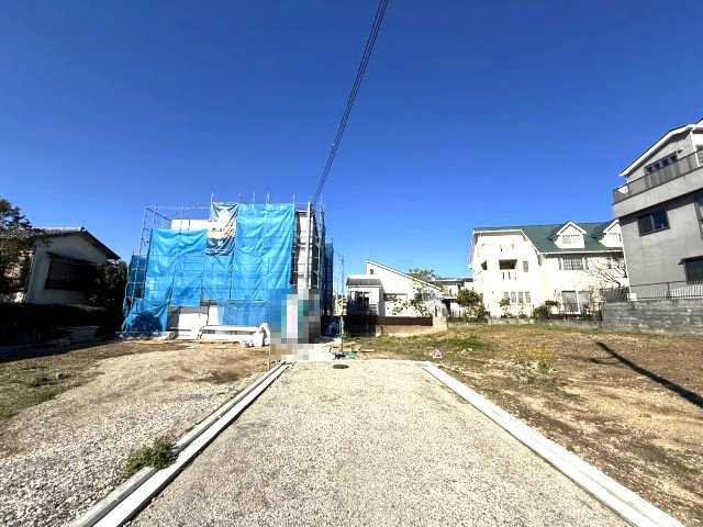 海まで8分！マリンライフ　更地　の前面道路含む現地写真|前面道路