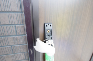 【外観：施工例】 | 【仲介手数料無料！！】日野市東豊田1丁目　新築戸建て（全1棟）1号棟　3880万円 | 玄関扉はカードキー対応
