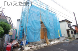 【外観】 | 【仲介手数料無料！！】日野市東豊田1丁目　新築戸建て（全1棟）1号棟　3880万円 | 令和8年6月15日撮影　建築中