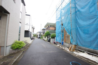 【前面道路含む現地写真】 | 【仲介手数料無料！！】日野市東豊田1丁目　新築戸建て（全1棟）1号棟　3880万円