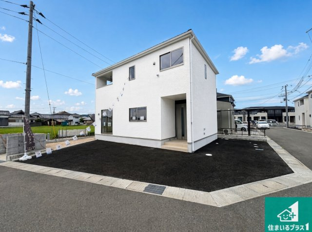 岩出市中島　第3期　新築一戸建ての外観|お客様に長く安心して住んでいだだける事にこだわった家づくり！住んでからのアフターサービスにもしっかりと取り組んでいます！