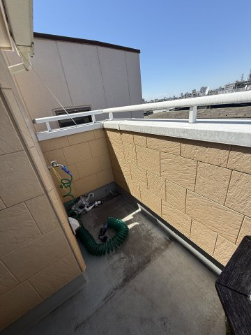 志茂3丁目中古戸建てのバルコニー|陽当たり良好なバルコニーです