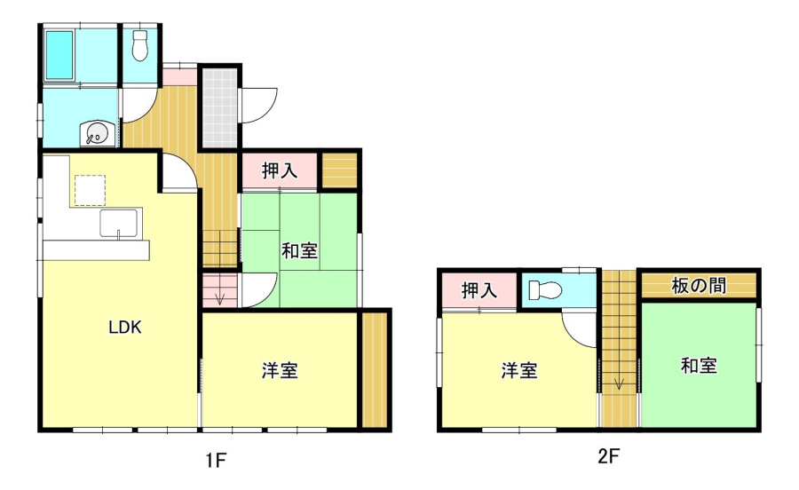 江南1丁目の間取り