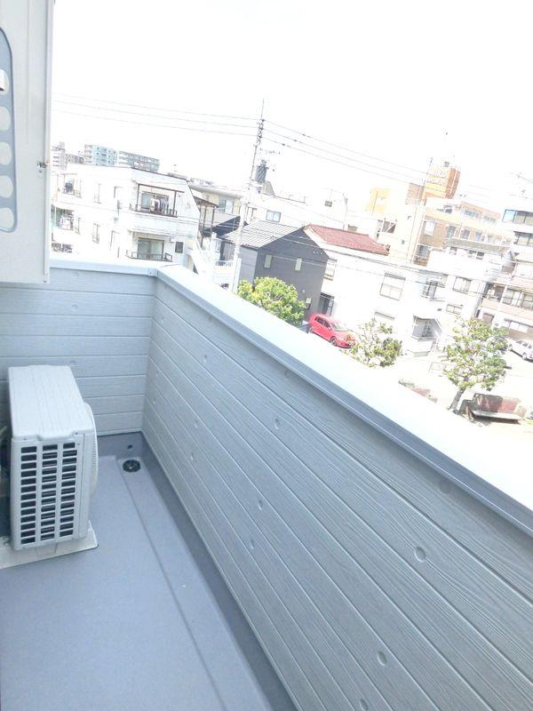 AJ新小岩NorthⅡのバルコニー