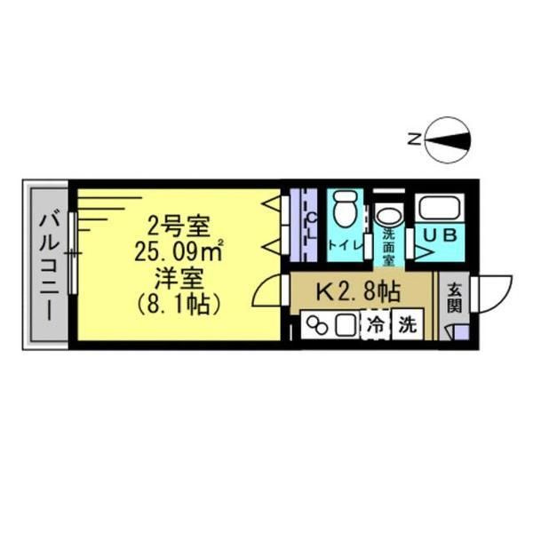 AJ新小岩NorthⅡの間取り