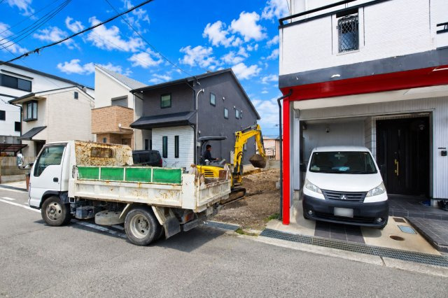 尼崎市立花町1丁目建築条件無し売土地│限定1区画