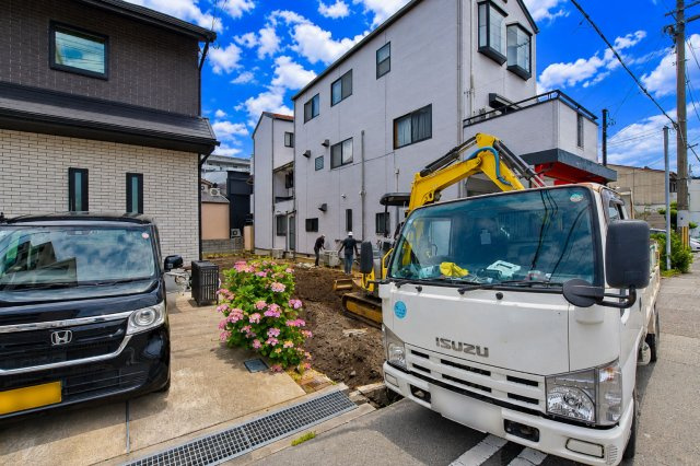 尼崎市立花町1丁目建築条件無し売土地│限定1区画の外観|敷地面積約34坪！建築条件無しの為、ご家族のライフスタイルに合わせた住まいづくりを設計できます。