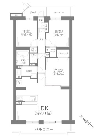 コスモ茅ヶ崎プレシオ