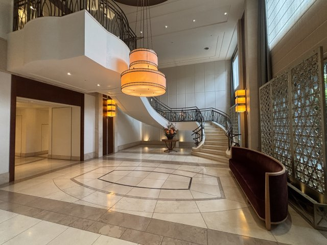 高輪ザ・レジデンスのロビー