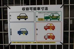フローラル東別院の駐車場