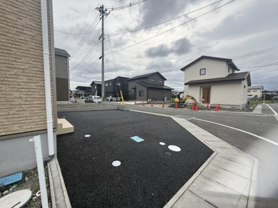 【駐車場】 | Cradle garden　山形市浜崎第４　１号棟 | ★内覧予約でブランド米2kg★