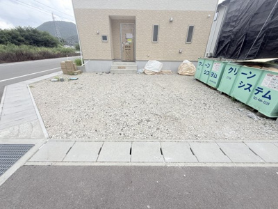 【駐車場】 | Cradle garden　山形市浜崎第４　１号棟 | ★内覧予約でブランド米2kg★
