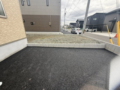 【駐車場】 | Cradle garden　山形市浜崎第４　１号棟