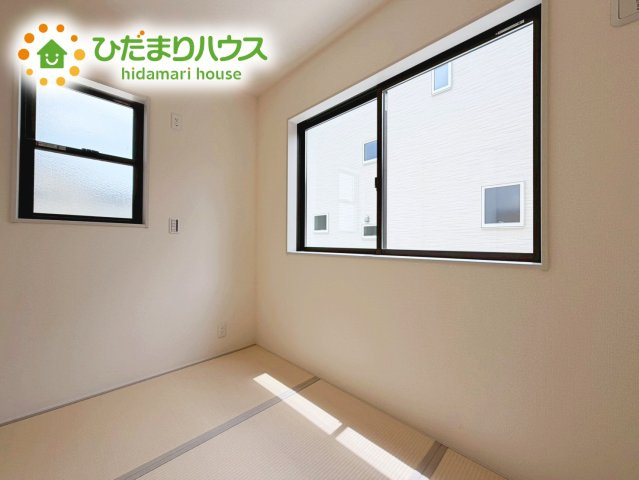 いわき市中岡町1丁目1期　新築戸建　2号棟の和室|大人も子供もほっと一息つける和室です(#^^#)