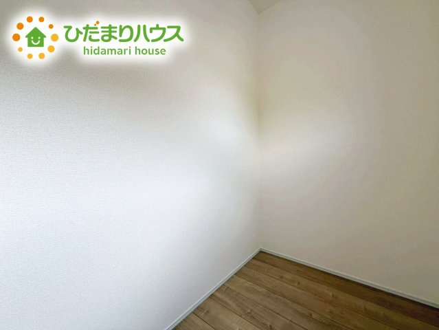 いわき市中岡町1丁目1期　新築戸建　2号棟の収納|散らかりがちな室内の整理整頓にとても役立つクローゼットを完備！お部屋が綺麗だと心がスッキリしますね♪