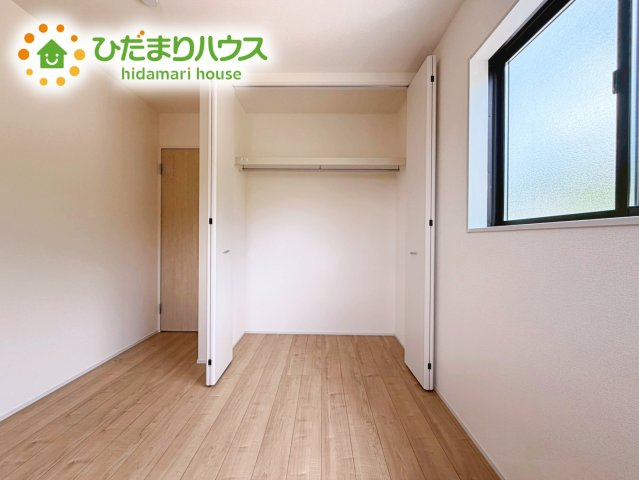 いわき市中岡町1丁目1期　新築戸建　2号棟の収納|洋室A　収納