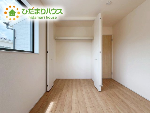 いわき市中岡町1丁目1期　新築戸建　2号棟の収納|洋室B　収納