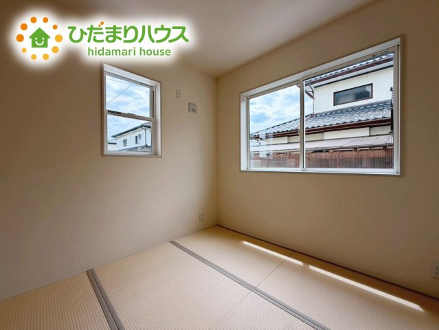 いわき市中岡町1丁目1期　新築戸建　1号棟の和室|大人も子供もほっと一息つける和室です(#^^#)