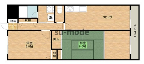 【間取り】 | リバーサイドテラス