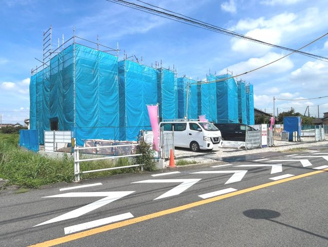 リナージュ　一宮市明地01期　全9区画分譲の外観|「現地（2026年9月18日）撮影」　
■全体写真　
■ヤマダ不動産　株式会社リライフ　