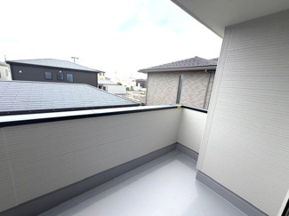 【バルコニー】 | 岐阜市河渡新築建売全5棟！長期優良住宅！耐震等級3・住宅性能評価書取得した安心安全なお家です♪ | 岐阜市河渡新築建売全5棟！長期優良住宅！耐震等級3・住宅性能評価書取得した安心安全なお家です♪