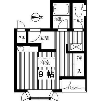 ローズコーポの間取り