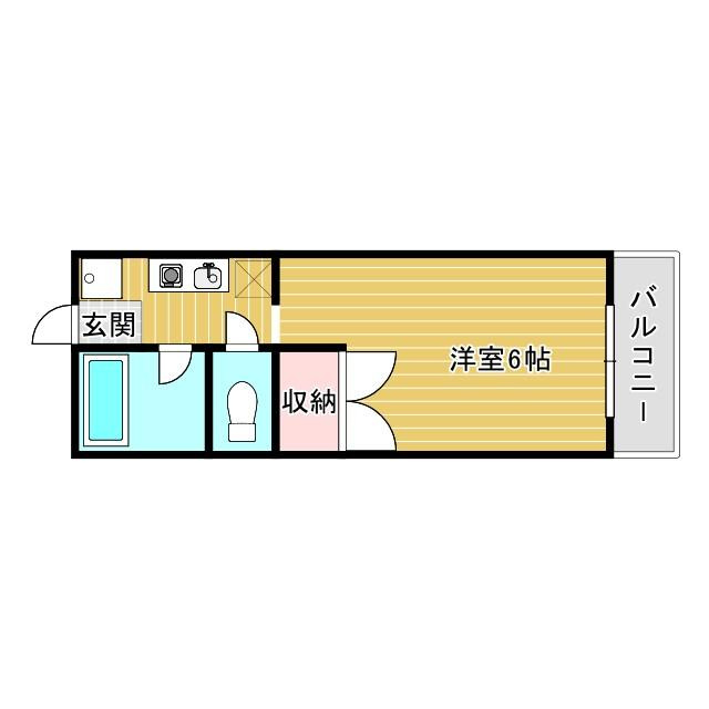 ハイムサンメイトの間取り