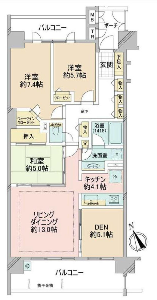 西東京市谷戸町２丁目の中古マンション