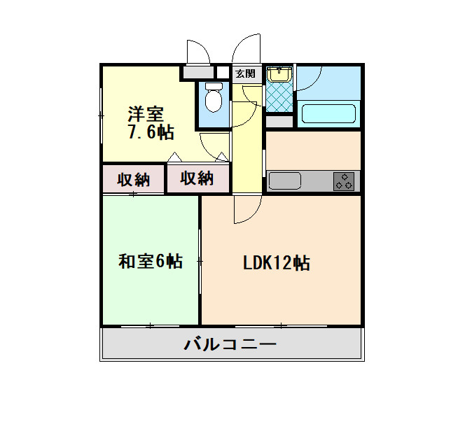 マジェスティ御影の間取り