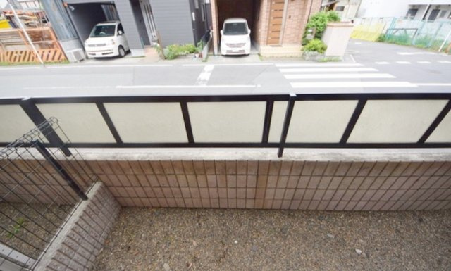 コンフォート宮原のバルコニー