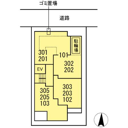 【区画図】 | シャーメゾン大和東レジデンス