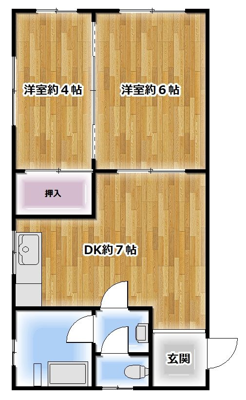 サンコーポエイトの間取り
