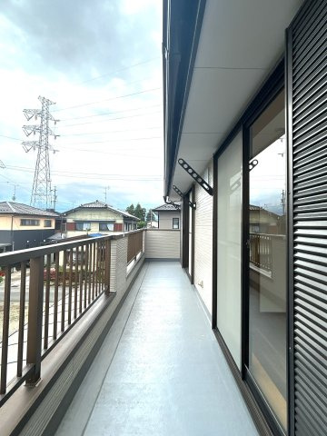 リフォーム済中古戸建　本巣市早野　平成10年築のバルコニー